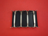 Vendome by Christofle Silverplate Knife Rests Never Used Set of 4 in Box