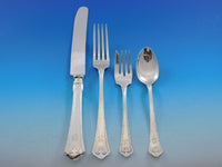 Carmel by Wallace Sterling Silver Flatware Service Set 140 pcs S Monogram Dinner