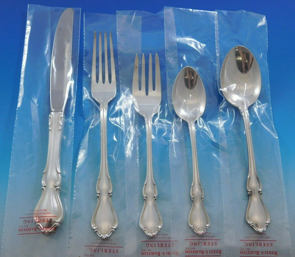 Hampton Court by Reed and Barton Sterling Silver Flatware Service Set 44 Pcs New