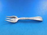 Lap Over Edge Acid Etched by Tiffany Sterling Pastry Fork with Grapes 6 1/4"