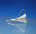 Sterling Silver Funnel for Perfume 1" x 3/8" .06 ozt. (#6796)