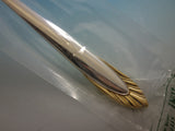 Soleil Gold by Lunt Sterling Silver Flatware Set for 12 Service 48 pieces New