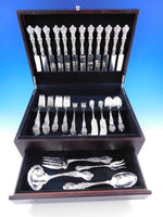 Majestic by Alvin Sterling Silver Flatware Set for 12 Service 77 pcs Multi motif