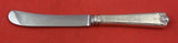 George II Engraved by Birks Sterling Silver Butter Spreader Hollow Handle 6 3/4"