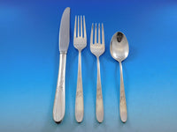 Autumn Leaves by Reed & Barton Sterling Silver Flatware Set 12 Service 65 pcs