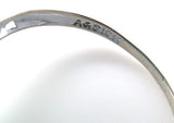 10k Gold Filigree Ring w/ Green Genuine Natural Onyx and Diamond Accent (#J6597)