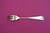 Town Hall by David Andersen Danish .830 Silver Pastry Fork w/red enamel 5 3/4"