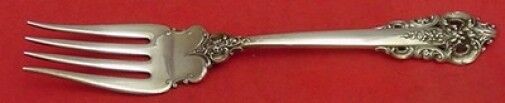 Grande Baroque by Wallace Sterling Silver Cold Meat Fork 8 1/8" Serving