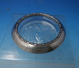 Georgian Bead by Amston Sterling Silver and Crystal Coaster 3 1/4" #144 (#5723)