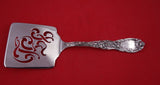 Chrysanthemum by Tiffany and Co Sterling Waffle Server w/ pierced monogram 9"