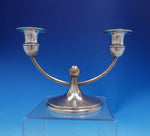 Richard Dimes Sterling Silver Candelabra 2-Light Mid-Century Modern #115 (#3994)