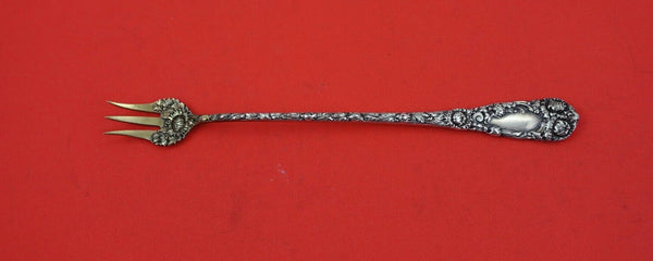 Chrysanthemum by Durgin Sterling Silver Pickle Fork long GW 7 1/4"