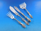 Old Orange Blossom by Alvin Gor Sterling Silver Flatware Set 12 Service 207 pcs