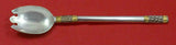 Aegean Weave Gold by Wallace Sterling Silver Dessert Fork 6 1/4" Custom