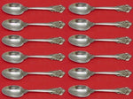 Grande Baroque by Wallace Sterling Silver Teaspoon 6 1/4" Set of 12 pieces