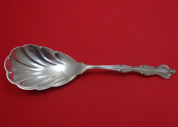 Mademoiselle by International Sterling Silver Berry Spoon 9 1/4"