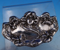 Art Nouveau by Blackinton Sterling Silver Pin Tray w/Woman #1447 5" x 3" (#7982)