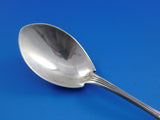 Pierced Handle by Tiffany Sterling Silver Ice Cream Spoon w/ bird ginkgo 6"