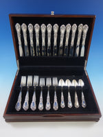 Prince Eugene by Alvin Sterling Silver Flatware Set for 12 Service 48 pieces