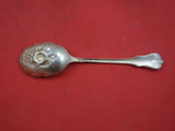 Grand Colonial by Wallace Sterling Silver Berry Spoon w/ berries 8 1/2"