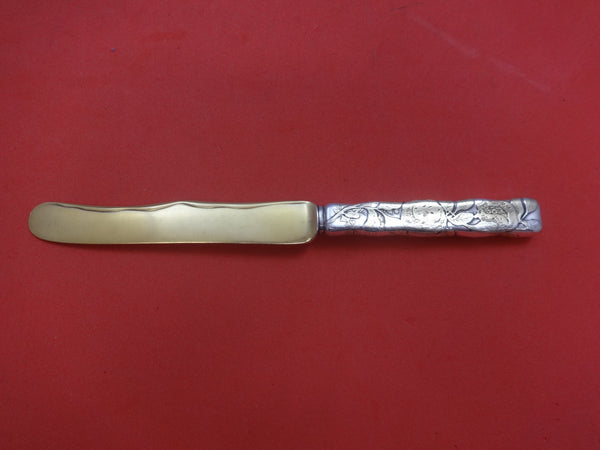 Lap Over Edge Acid Etched by Tiffany & Co. Sterling Breakfast Knife w/Apples GW