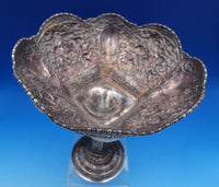 Derby Silver Co Silverplate Centerpiece Bowl Raised #1264 Winged Cherubs (#8490)