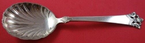 Anitra by Th. Olsens .830 Silver Preserve Spoon 7"