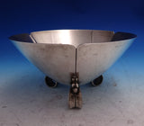 Tiffany and Co Mid-Century Sterling Silver Fruit Bowl with 3 Feet #23379 (#8693)