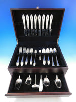 Mary Chilton by Towle Sterling Silver Flatware Set For 8 Service 62 Pieces