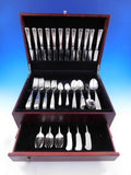 Elizabeth Tudor Hammered by Schofield Sterling Silver Flatware Set 96 pieces