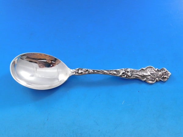 Irian by Wallace Sterling Silver Gumbo Soup Spoon 7" Heirloom Silverware