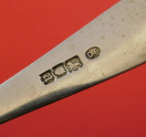 David Landsborough Fullerton English Estate Serving Silver Tomato Server 8 1/2"