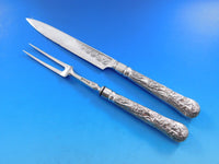 Bacchanalian English Sterling Silver Flatware Service Set 99 pieces Bacchus Wine