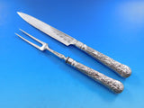 Bacchanalian English Sterling Silver Flatware Service Set 99 pieces Bacchus Wine