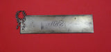 Napoleon by Shiebler Sterling Silver Ruler with wreath 6 3/4"