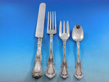 Dorothy Vernon by Whiting Sterling Silver Flatware Set 12 Service 73 pcs Dinner