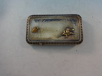 Mixed Metals by Whiting Business Card Case Japanesque Fish Figural