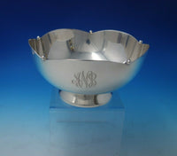 Currier and Roby Sterling Silver Bowl with Beads #608 Mid-Century (#5081)