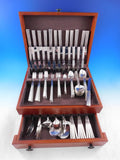 Bernadotte by Georg Jensen Sterling Silver Flatware Set Service 145 pcs Luncheon