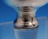 Etruscan by Gorham Sterling Silver Glass Perfume Bottle w/ Decals #D5737 (#9102)