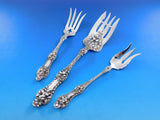 Old Orange Blossom by Alvin Sterling Silver Flatware Set 12 Service 110 pc Lunch