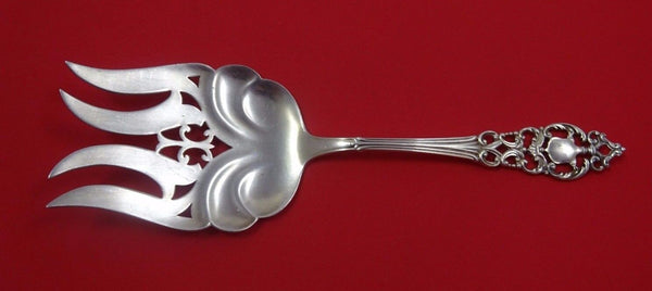 York by Mount Vernon / Howard Sterling Silver Salad Serving Fork 7 3/4"