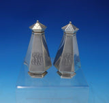 Charles Wientge Co Sterling Silver Salt and Pepper Shaker Set 2pc #0211 (#5075)