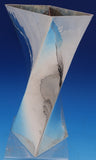 Italian Sterling Silver Montecarlo Vase Modernist by Zanovello 10" 18 ozt #8359