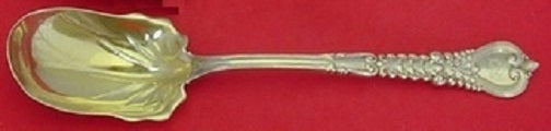 Florentine by Tiffany and Co Sterling Silver Salad Serving Spoon Long GW 10"