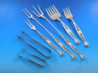 Hyperion by Whiting Sterling Silver Flatware Set Service 193 pc Lg Vintage Chest