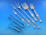 Hyperion by Whiting Sterling Silver Flatware Set Service 193 pc Lg Vintage Chest