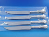 Joan of Arc by International Sterling Silver Steak Knife Set Texas Sized Custom