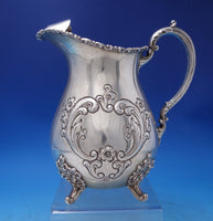 Old English by Poole Sterling Silver Water Pitcher w/ Ice Rim #700 (#7119)