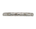 18k White Gold Wedding Band Ring Size 6.5 Jewelry (#J7284)